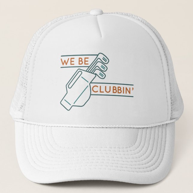 Casquette Nous Sommes Des Clubbin" (Devant)