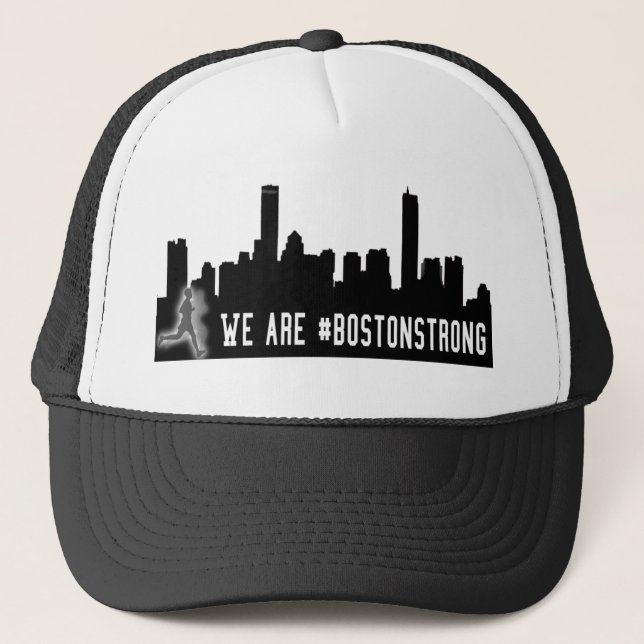 Casquette Nous sommes les équipes de sports fortes de Boston (Devant)