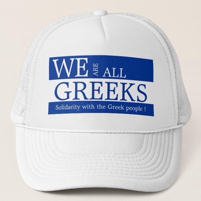 CASQUETTE NOUS SOMMES TOUS GRESS (Devant)