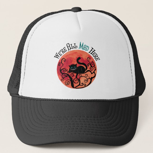 Casquette Nous sommes tous morts ici - Cheshire Cat (Devant)