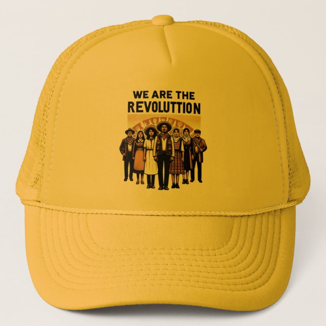 Casquette nous sommes une révolution (Devant)