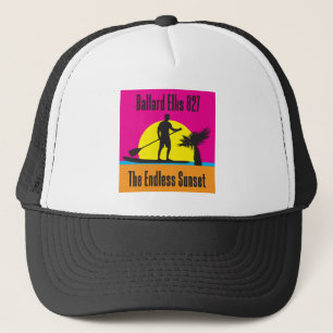 Casquette NOUVEAU BAR FUNDRAISER Coucher de soleil sans fin