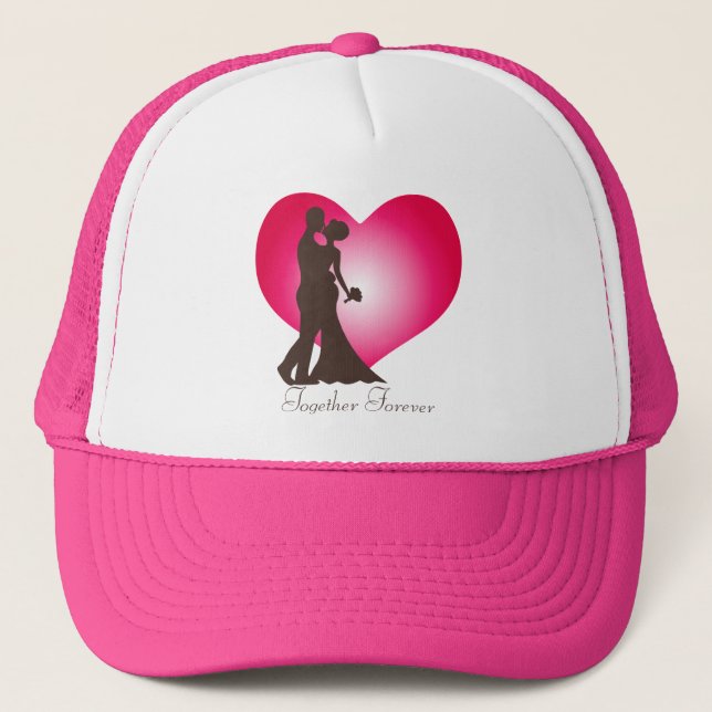 Casquette Nouveau couple marié (Devant)