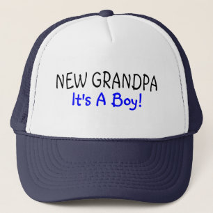 Casquette Nouveau grand-papa son un garçon