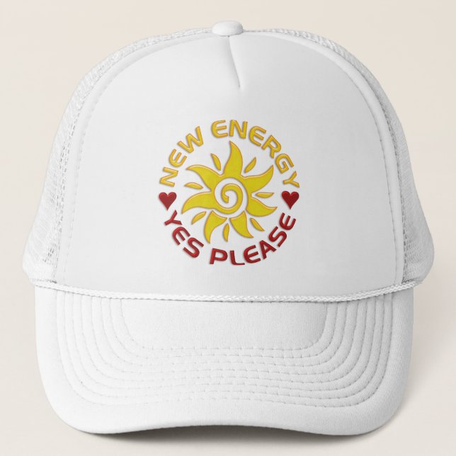 CASQUETTE NOUVEAU SOLEIL ÉNERGÉTIQUE (Devant)