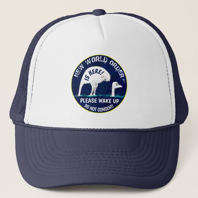 Casquette Nouvel ordre mondial (Devant)