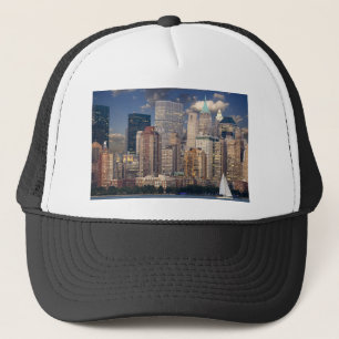 Casquette Nouvelle ligne d'horizon de York et rivière Hudson