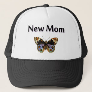 Casquette Nouvelle maman avec l'illustration de papillon