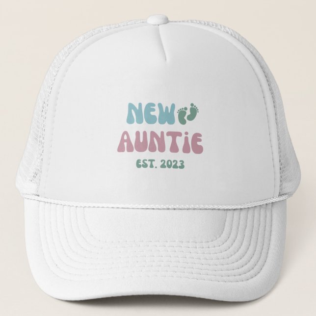 Casquette Nouvelle Tante Est 2023 - Trucker Hat Nouvelle Tan (Devant)