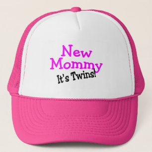 Casquette Nouvelles filles de jumelle de maman