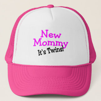 Casquette Nouvelles filles de jumelle de maman
