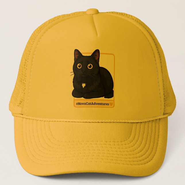 Casquette #NovaCatAdventures  chapeau v1 (Devant)