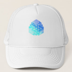 Casquette Nuages de géométrie