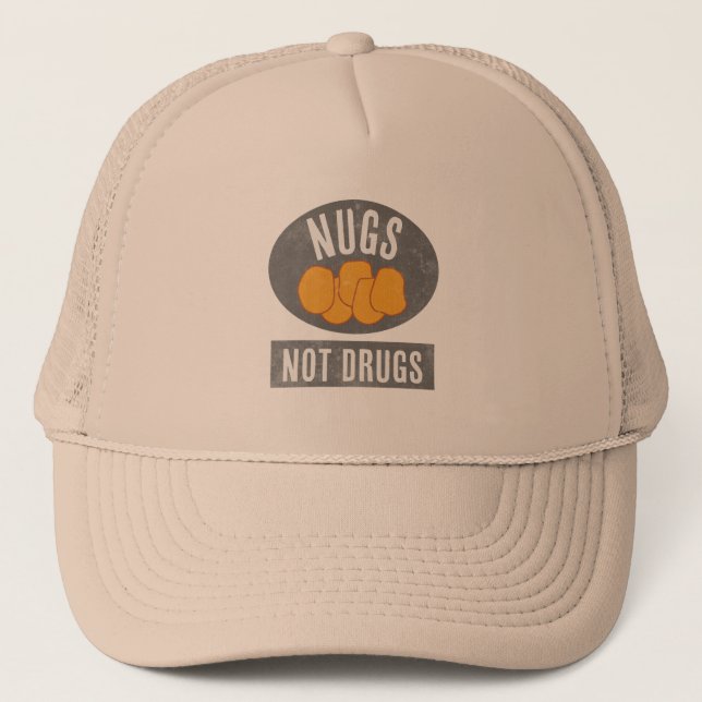Casquette Nuages et non drogues (Devant)