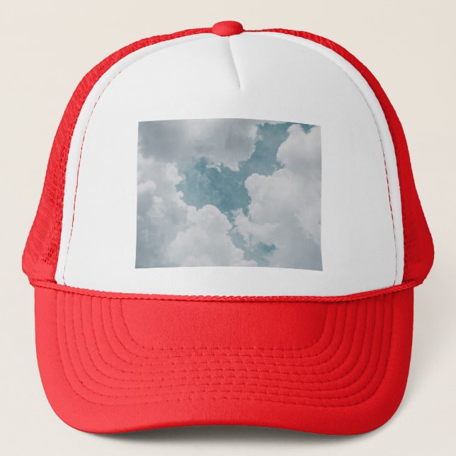 Casquette nuages moelleux (Devant)