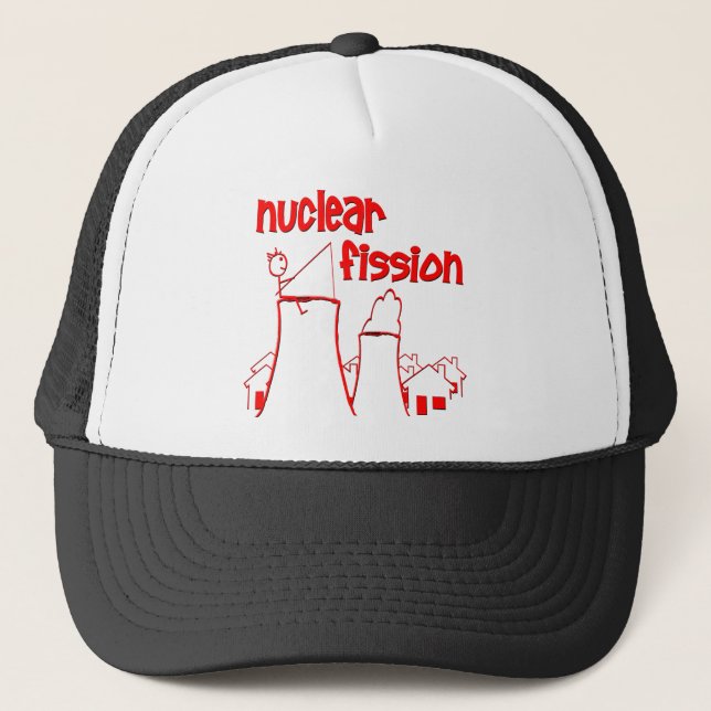 Casquette Nucléaire drôle (Devant)