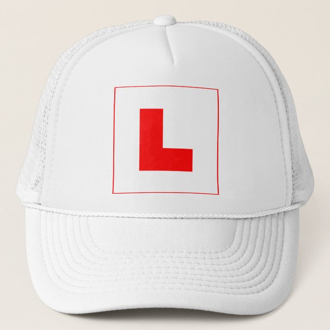 Casquette Nuit de conducteur d'étudiant de L-Plat/poule de (Devant)