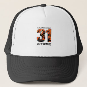 Casquette Nuit d'Halloween Maison Hantée d'Octobre Sorcière