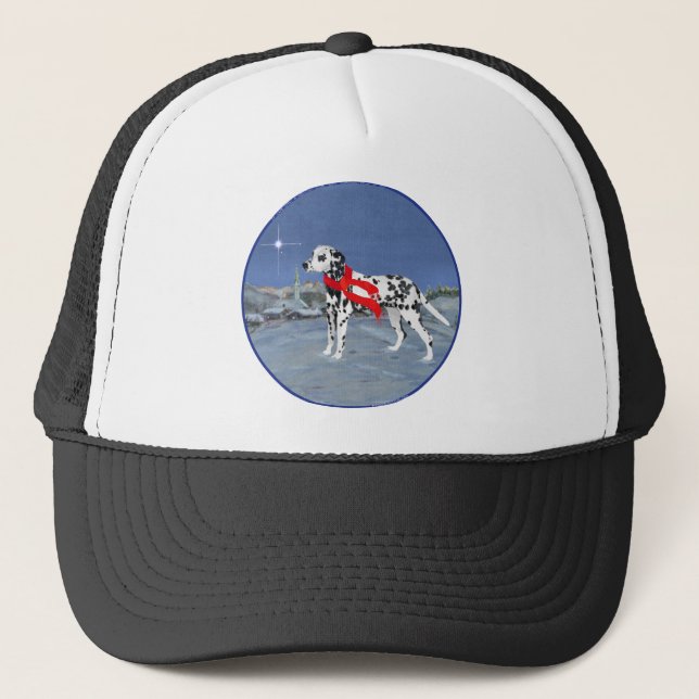 Casquette Nuit d'hiver dalmate (Devant)