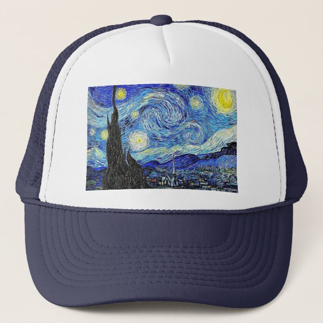 Casquette Nuit étoilée Sky vintage (Devant)