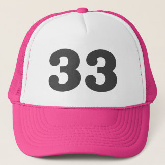 Casquette Number "33"