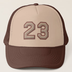 Casquette Numéro 23 avec le regard frais de points de