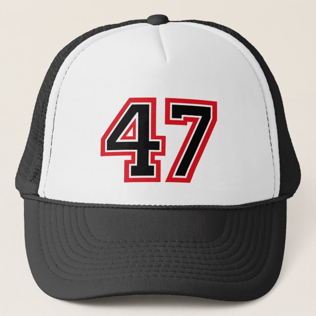 Casquette Numéro 47 (Devant)
