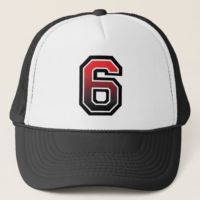 Casquette Numéro 6 classique (Devant)