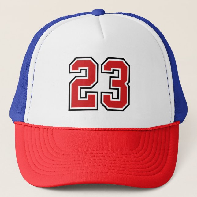 Casquette Numéro Gras 23  (Devant)