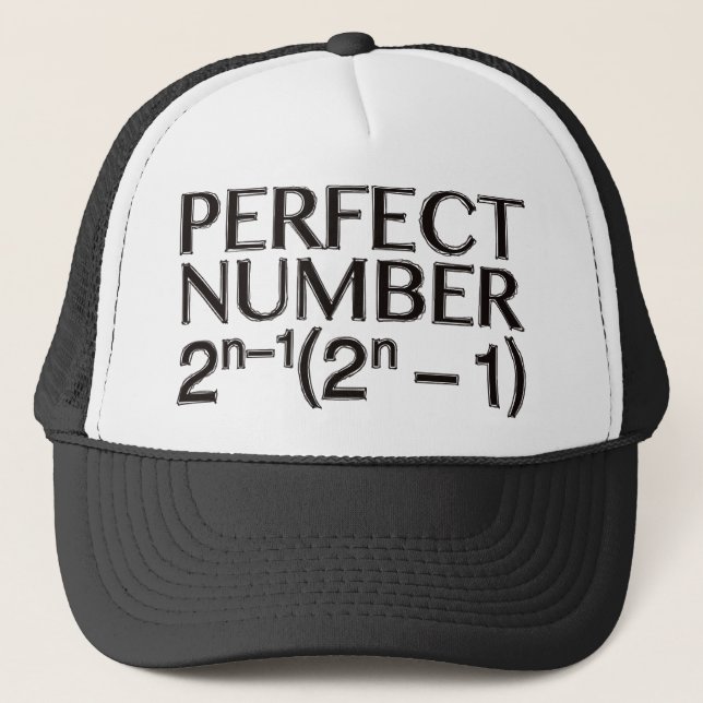 CASQUETTE NUMÉRO_PERFECT (Devant)