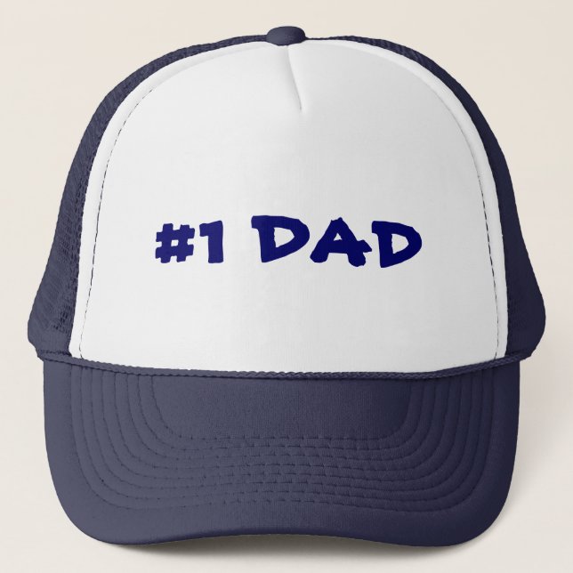 Casquette Numéro Un Chapeau De Trucker Papa (Devant)