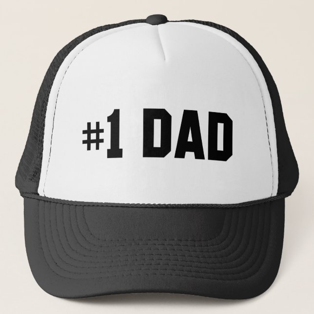 Casquette Numéro Un papa (Devant)