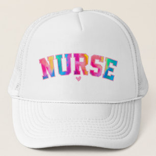 Casquette "Nurse" en Elegant Rainbow Colors   Vibrant &