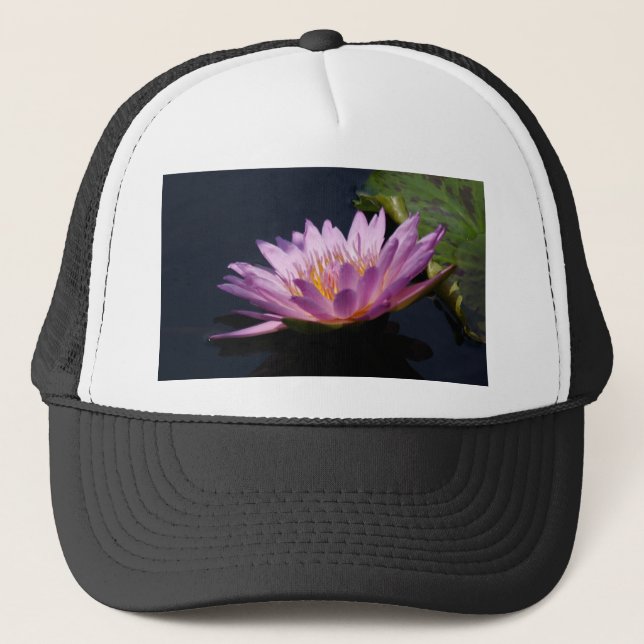 Casquette Nymphéa Lotus Pourpre (Devant)