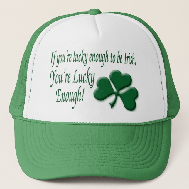 Casquette O de chance l'Irlandais (Devant)