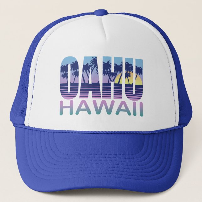 Casquette Oahu Hawaii (Devant)