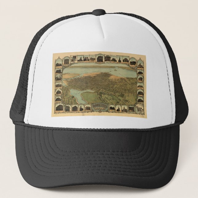 Casquette Oakland la Californie en 1899 (Devant)