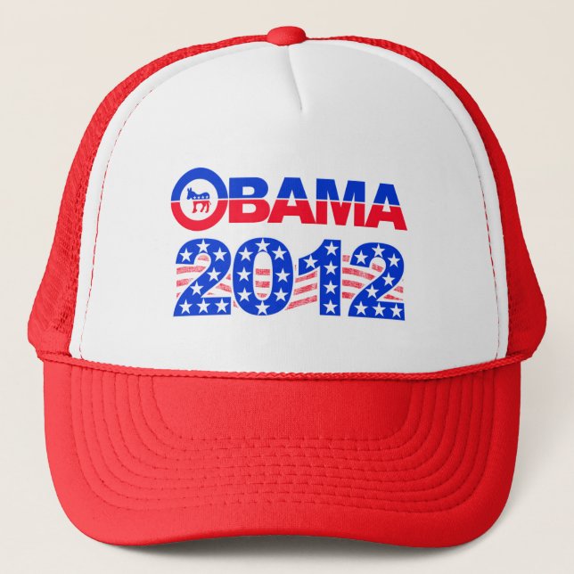 CASQUETTE OBAMA 2012 (Devant)