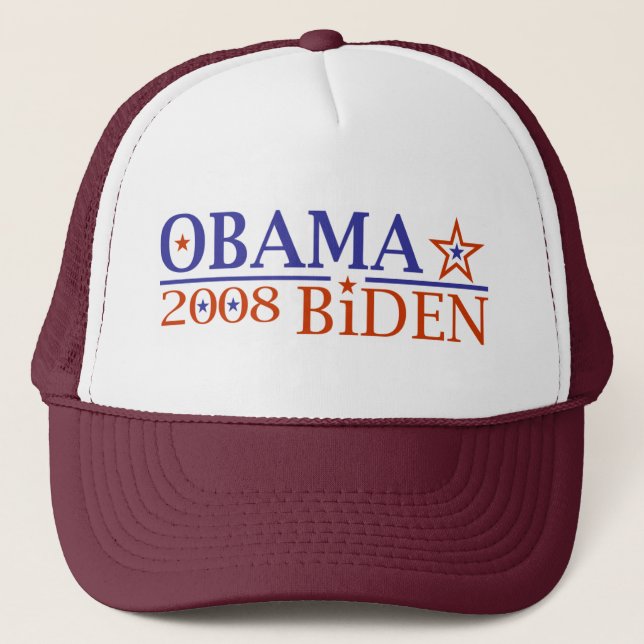 Casquette Obama Biden 08 (Devant)