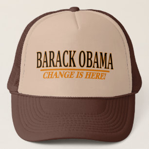 Casquette Obama - changez est ici !