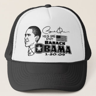 Casquette Obama oui nous avons fait la vitesse 2009
