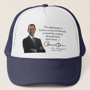 Casquette Obama pour Biden Harris 2020 Election DNC Discours
