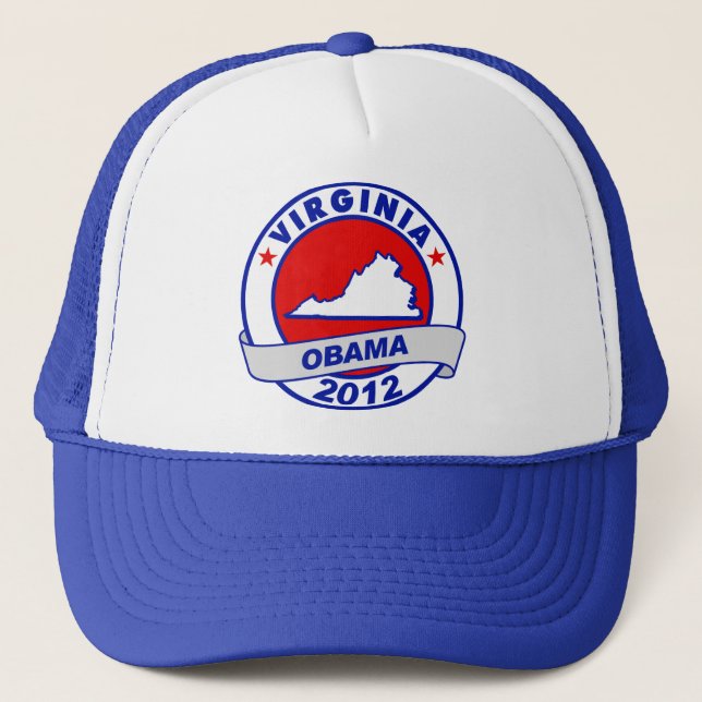 Casquette Obama - Virginie (Devant)