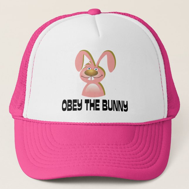 Casquette Obéissez le lapin (Devant)