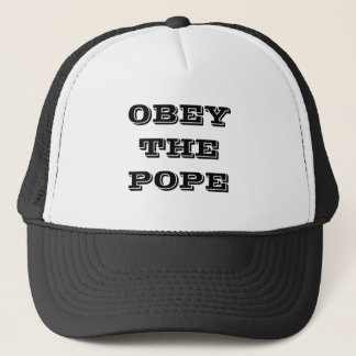 CASQUETTE OBÉISSEZ LE PAPE