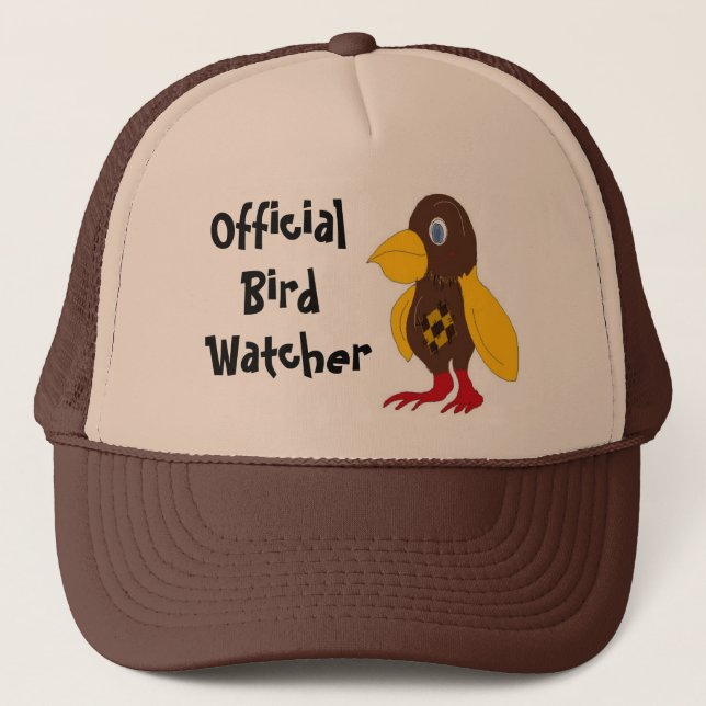 Casquette Observateur officiel des oiseaux (Devant)