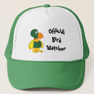 Casquette Observateur officiel d'oiseaux