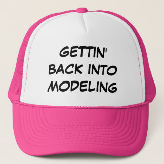 Casquette "Obtenant de nouveau dans la modélisation "