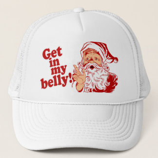 Casquette Obtenez dans le ventre de Santa