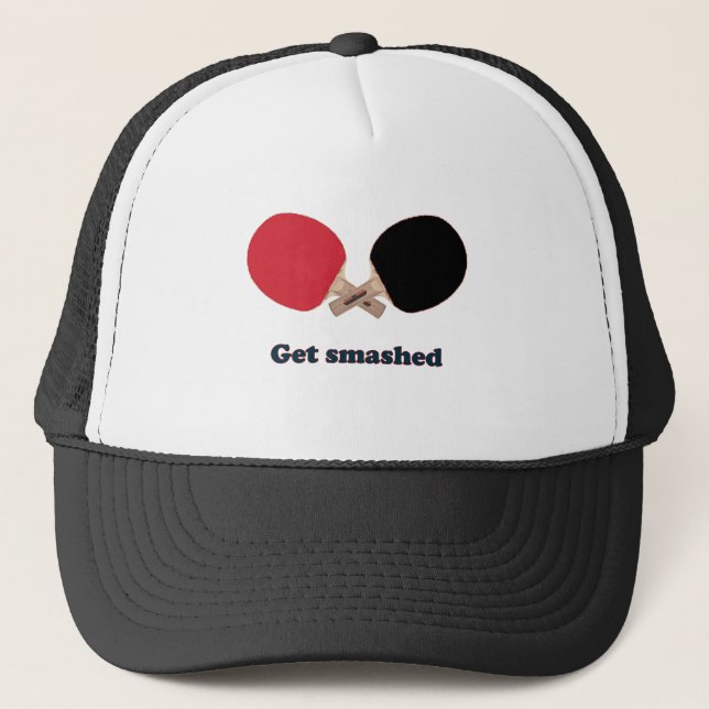 Casquette Obtenez le ping-pong heurté (Devant)